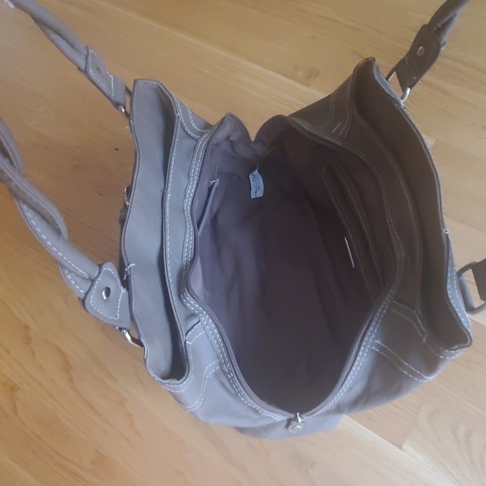 Grayish brown handbag - Picture 4 of 4